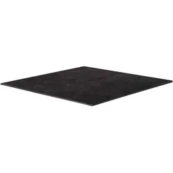 Oviala Business Laminierte Tischplatte 70x70 cm Schiefer