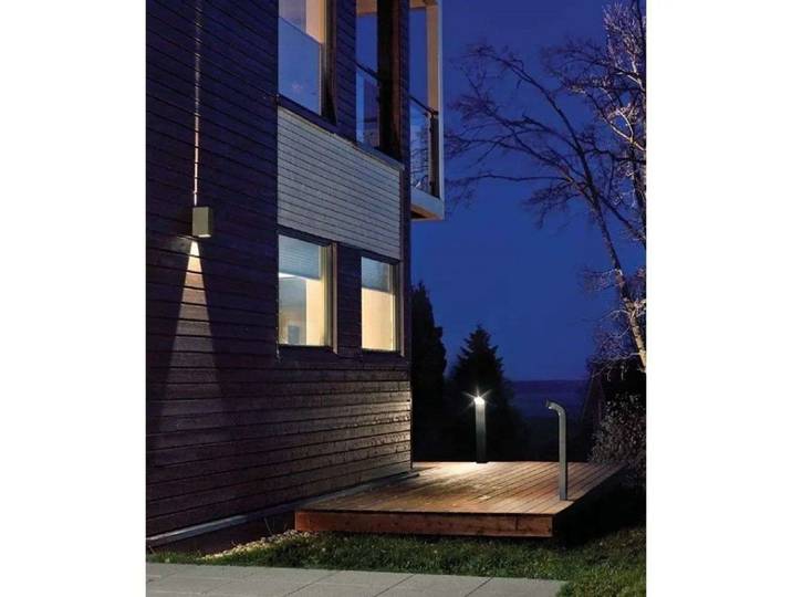 Molde LED Borne de Jardin Aluminium - Norlys - Terrasse