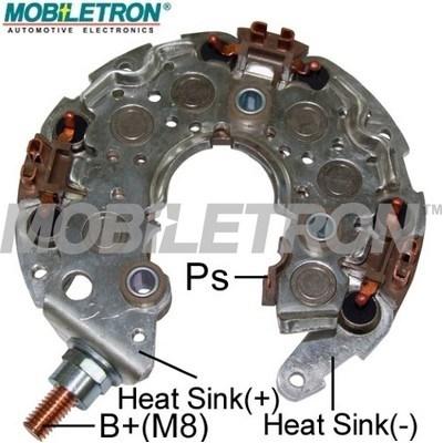 MOBILETRON Gleichrichter, Generator RN-39 117mm