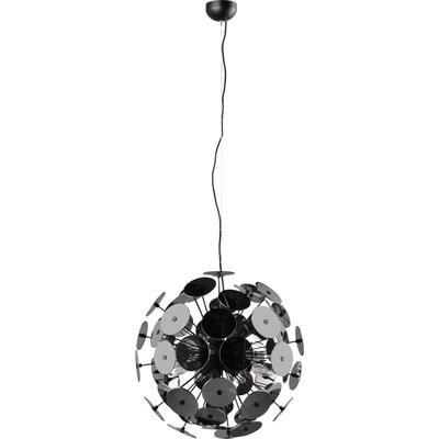 TRIO LEUCHTEN Pendelleuchte "Discalgo", schwarz (chrom schwarz), 6, Leuchten, Hängeleuchte, Hängelampe, Leuchtmittel tauschbar, Pendelleuchte