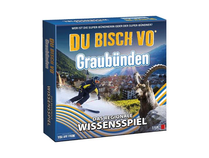 You are from® Wissensspiel DU BISCH VO Graubünden
