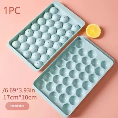 Discount Dollar Deals Premium Spherical Ice Cube Mold Whiskey Beverage Cubes blue