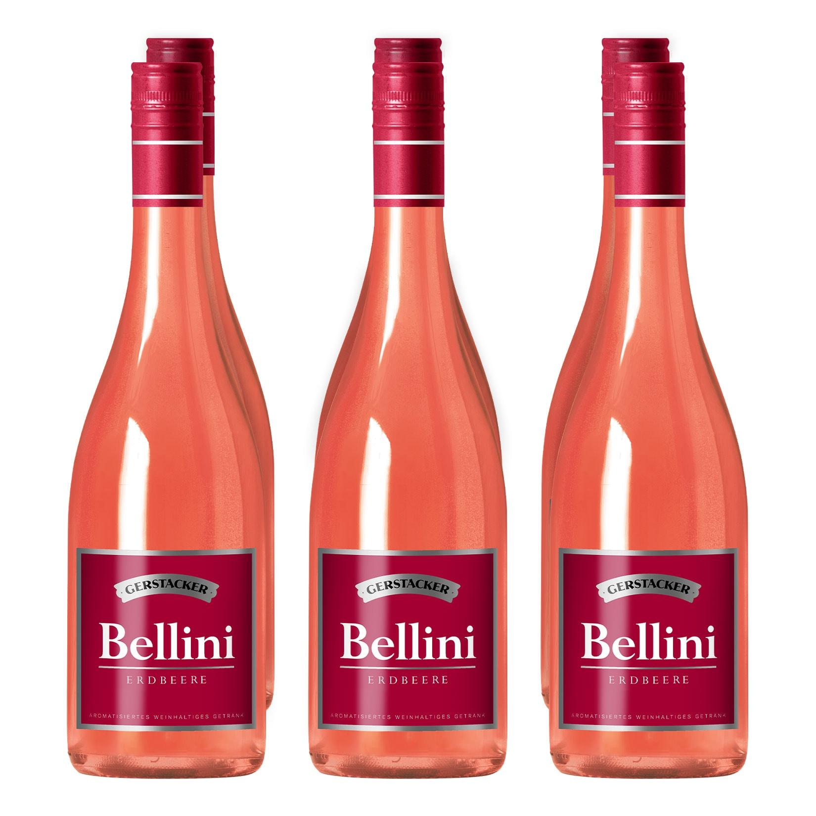 Gerstacker Bellini Erdbeer 5,0 % vol 6 x 0,75 Liter