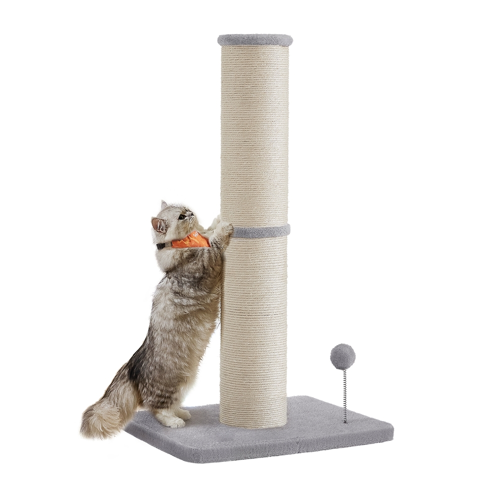 Feandrea Kratzbaum 85 cm hoch mit Glocke und Plüschball PCA041G01