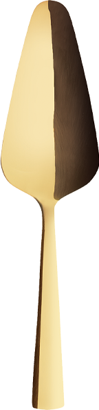 Aida Raw Kagespade - Guld