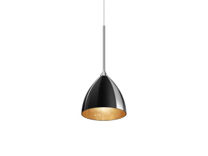 Bruck Pendelleuchte Silva G9-Fassung, mundgeblasenes, buntes Gla