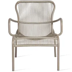 Sitzmöbel Loop Vincent Sheppard taupe grau, 69x79x78 cm