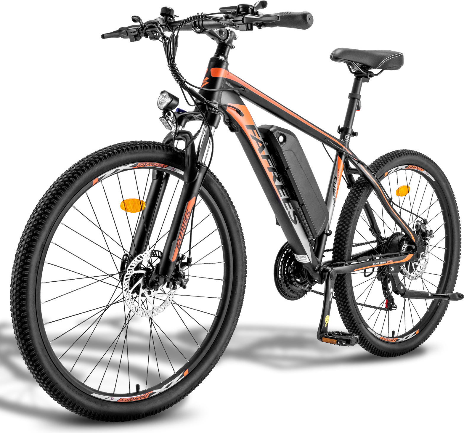 Hailong One 26-Zoll-E-MTB 250W Motor 13.5 Ah Akku 21-Gang City-E-Bike Schwarz