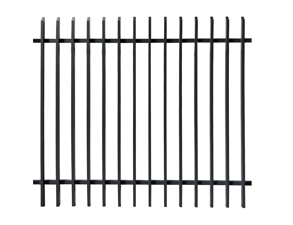 JUNGELMAR Zaunmatte Porto anthrazit 2000x1800mm Aluminium 16965356