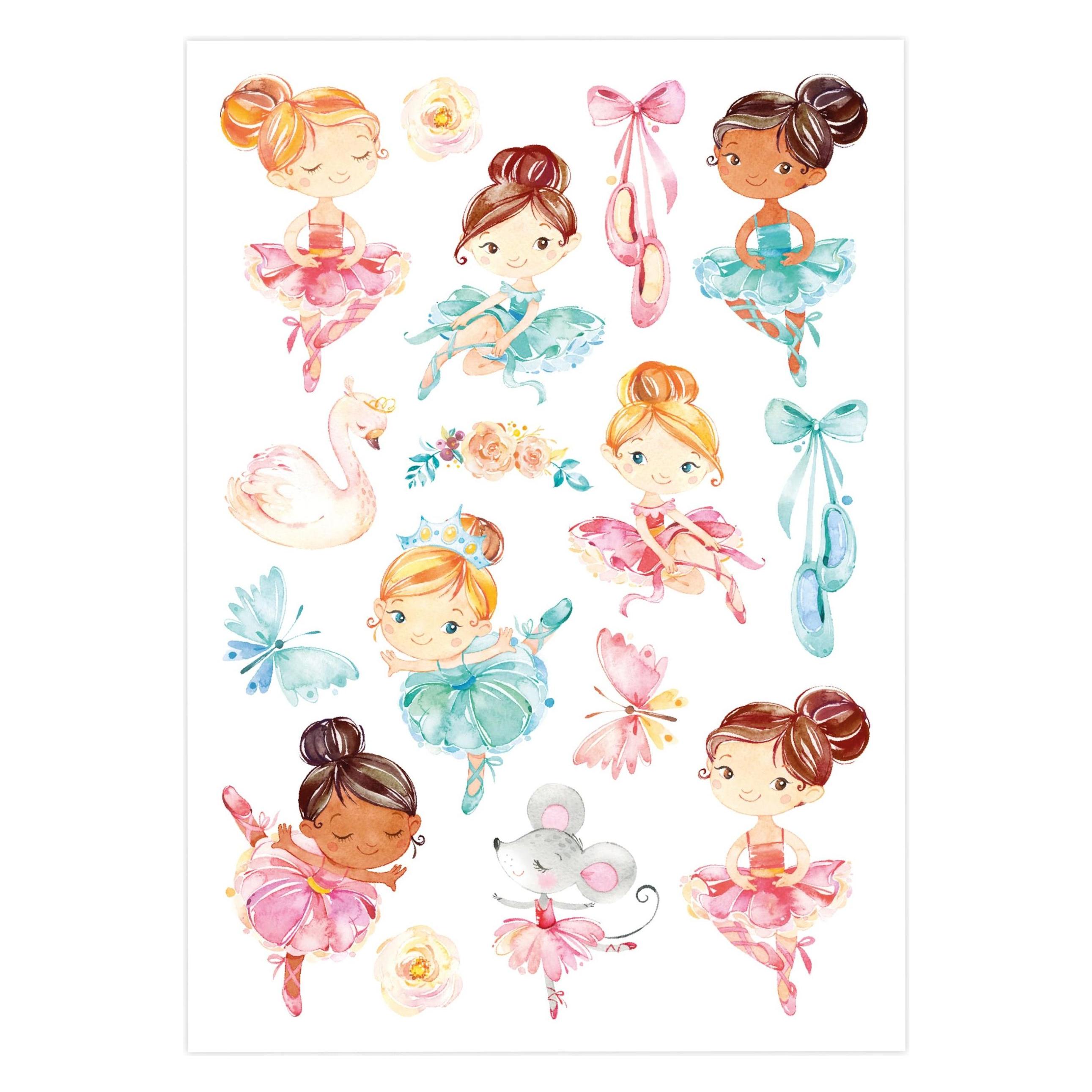 Papierdrachen Kindertattoos (B005-001-002)
