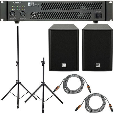 HK Audio Premium PR:O 12 Amp Bundle Grau