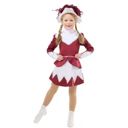 buttinette Gardekostüm "Stella" für Kinder, weinrot