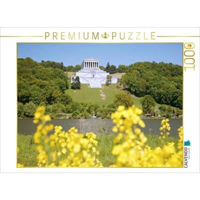 CALVENDO Puzzle Donaustauf, Walhalla | 1000 Teile Lege-Größe 64x48cm Foto-Puzzle für glückliche Stunden