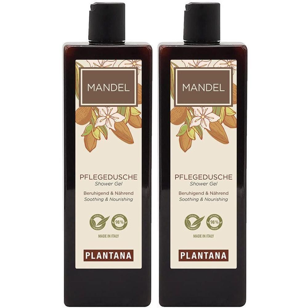 Plantana Mandel Pflege Dusche 2x 2x500 ml Duschgel