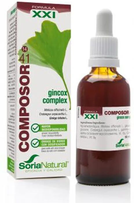 Soria Natural COMPOSOR 41 - GINCOX COMPLEX XXI 50ml