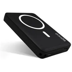 Epico 5000mAh Magnetic Wireless Powerbank (5000 mAh, 10 W), Powerbank, Schwarz