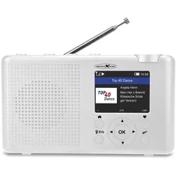 Reflexion TRA23i/WH (DAB, DAB+, FM, Internetradio, Bluetooth, WLAN), Radio, Weiss