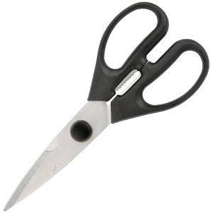 Arcos Küchenschere Prochef 784901, 19,5cm, aus Edelstahl, rostfrei, schwarz