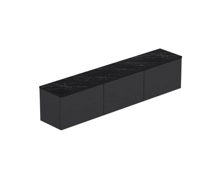 Meuble TV en bois  Neon  160 x 32 x 35 cm - Blanc