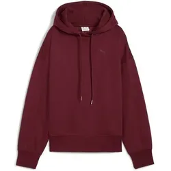 PUMA Damen Kapuzensweat HER Oversized Hoodie FL, Größe S in Rot Rot