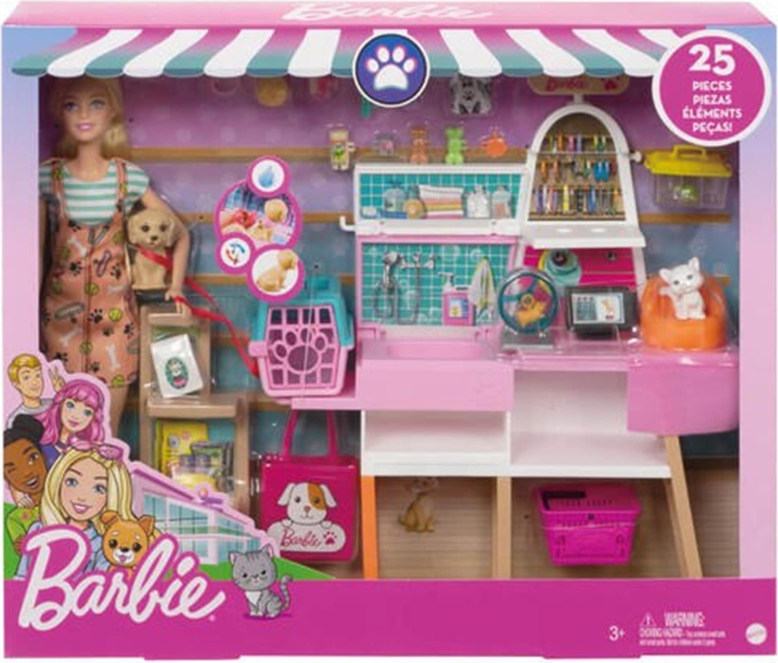 Mattel Barbie Dierenwinkel