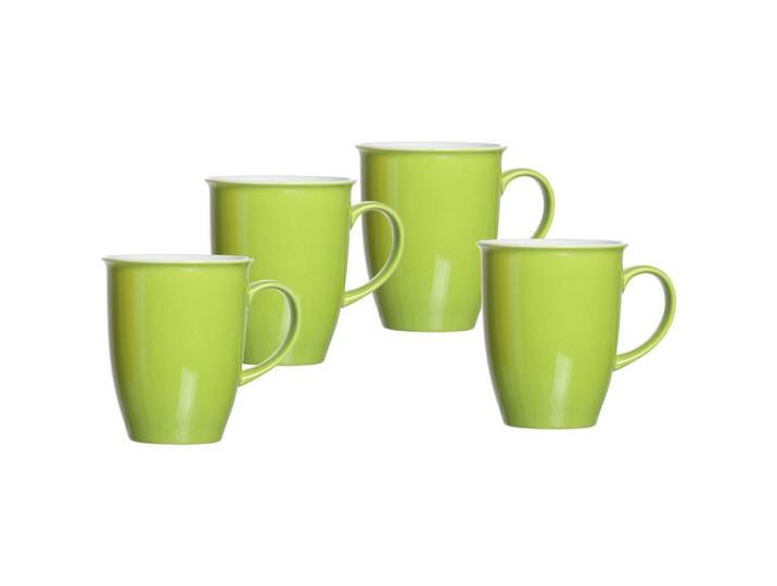 KAFFEEBECHER Doppio Grün 320 ml 4er Set