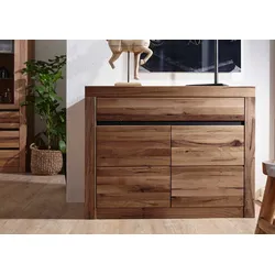 Sideboard Wildeiche / Zerreiche 108x43x80 braun geölt MONTREUX #350