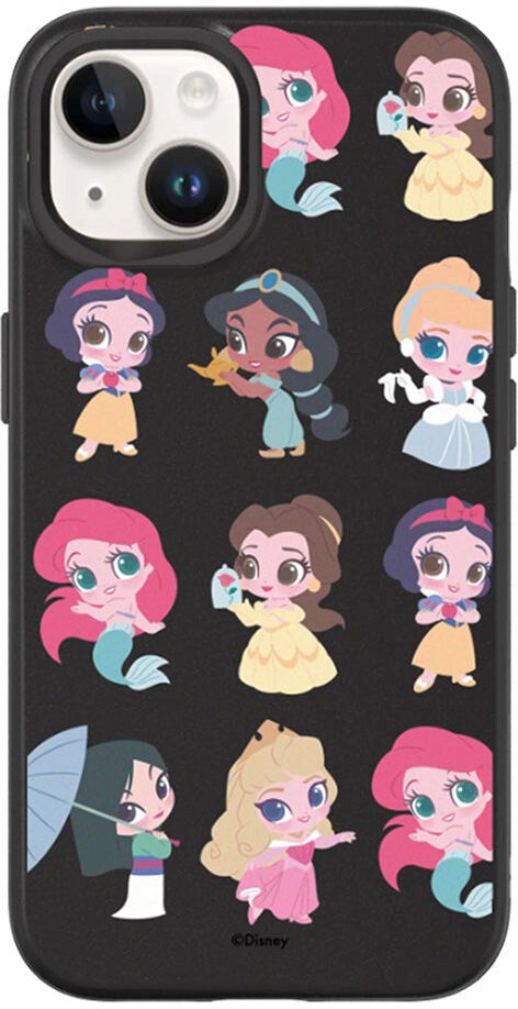 iPhone 13 RhinoShield SolidSuit Håndværker Cover m. Disney Princess - Chibi Style