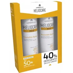 Heliocare, Sonnencreme, 360o protector solar spray transparente SPF50+ pack 2 x 200 ml (SPF 50+, 400 ml)