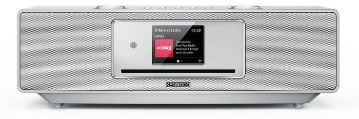 Kenwood CR-ST700SCD-S Smart Radio mit DAB+, Internetradio, CD, silber