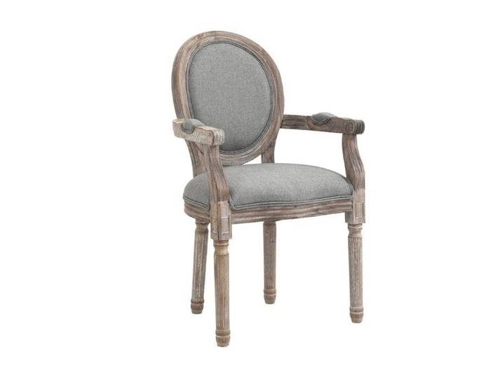 Chaise style Louis XVI Lys Grise