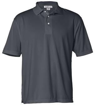 Sierra Pacific 0469 Moisture Free Mesh Polo Shirt in Steel Grey size 4XL   Polyester SP0469
