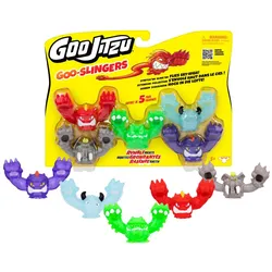 Goo Jit Zu - Meteor Madness S2 Heavy Slingers 5PK (43157)