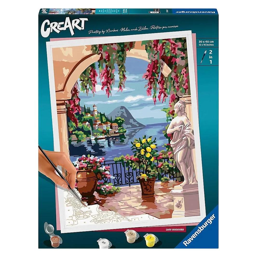Ravensburger CreArt - Malen nach Zahlen - Lago Maggiore (25963)