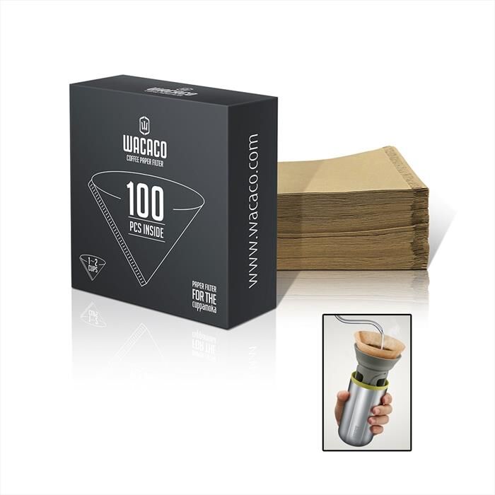WACACO 100 Filtri Per Caffè Macinato Cuppamoka