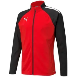 Puma teamLIGA Trainingsjacke Kinder - rot/schwarz/weiß - 128