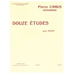 12 Études pour flute, Fachbücher von Pierre Camus
