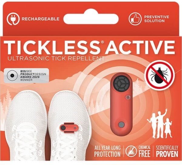 Tickless Active Flåtbeskyttelse, Koralrød