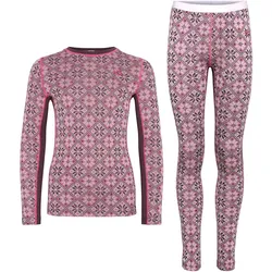 Kari Traa, Unisex, Funktionsunterhose, Kid's Hennie Set (128), Rosa, Violett