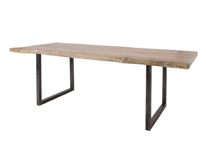 Esstisch JOHNSON 140 x 76 x 90 cm Akazienholz Hela