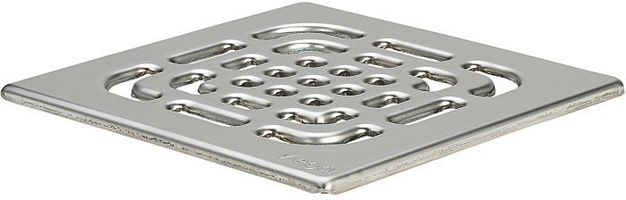 Viega Advantix Rost 554859 143 x 143 x 5 mm, verschraubbar, Edelstahl