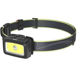 Hama LED Stirnlampe HL350, blau/gelb