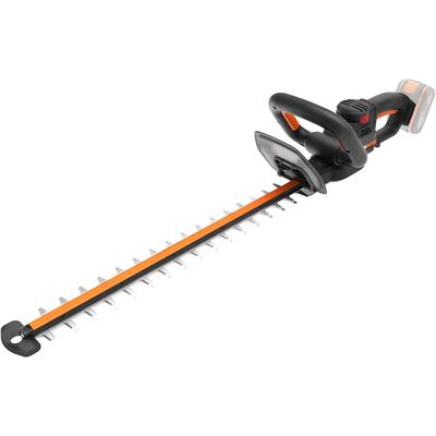 Akku-Heckenschere WORX "WG263E.9 Nitro", schwarz, Gartenscheren-Maschinen, 54 cm Schnittlänge, 27 mm Zahnabstand, ohne Akku und Ladegerät