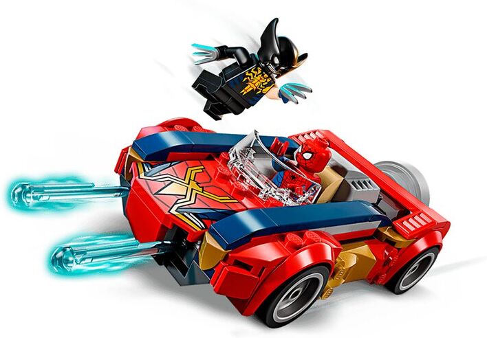 Lego CAR SPIDER VS WOLVERIN 76336