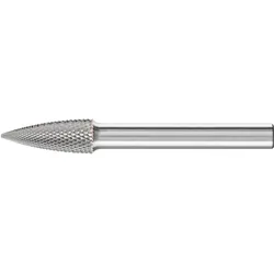 Pferd, Schleifmittel, 21122593 Frässtift Hartmetall Spitzbogen Länge 60 mm Produktabmessung, Ø