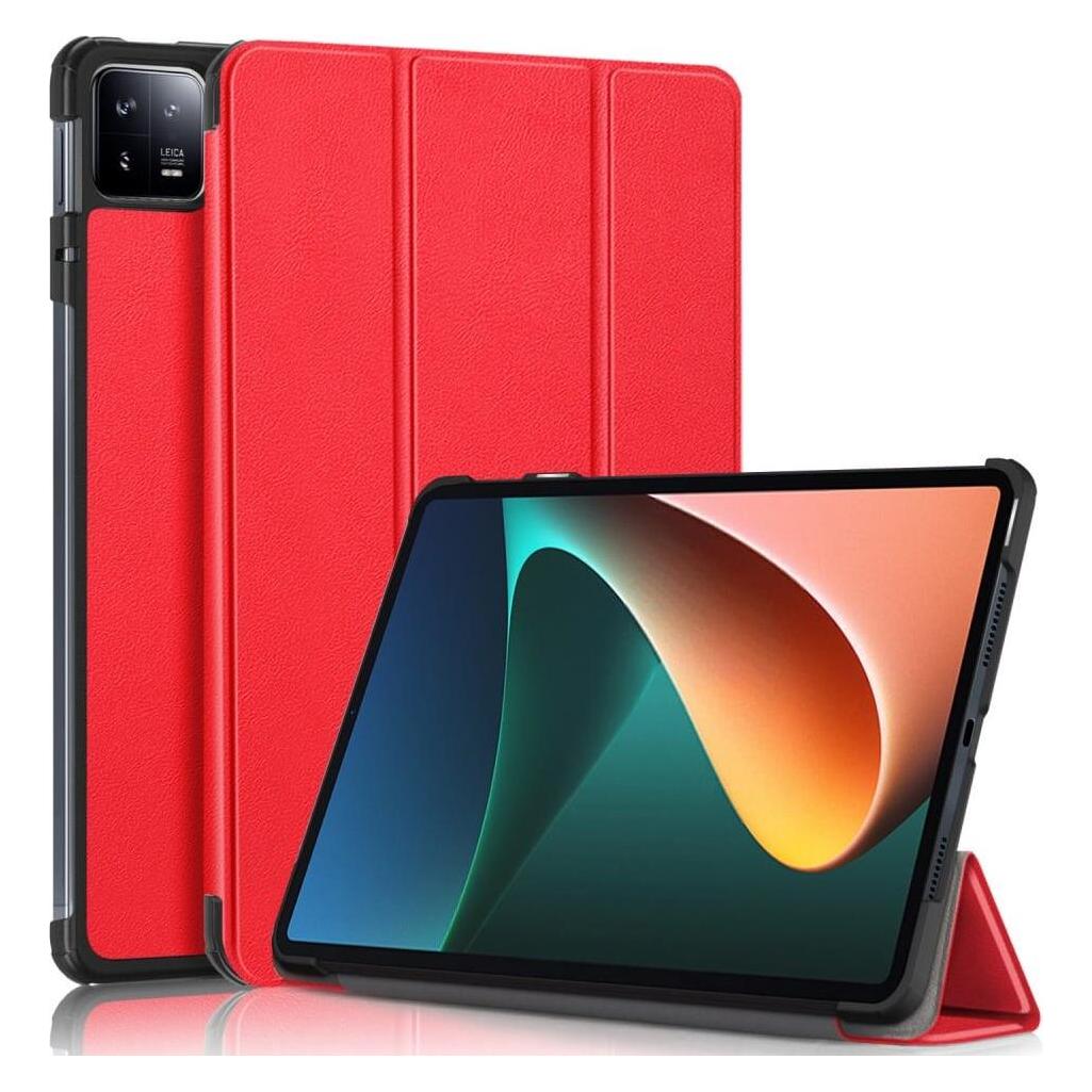 Cover-Discount Xiaomi Pad 6 - Tri-fold Smart Case rot (Xiaomi Pad 6, Xiaomi Pad 6 Pro) (660203191E)