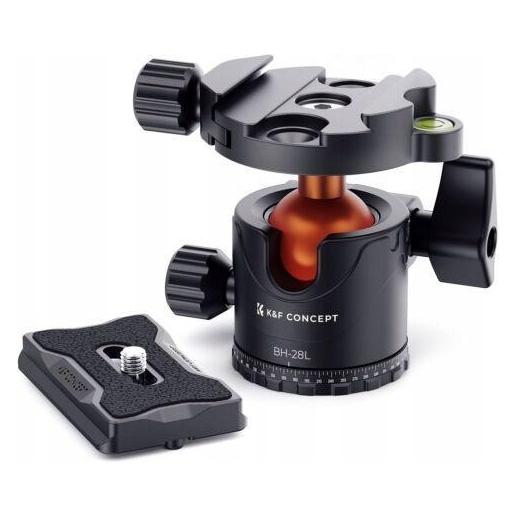 K&F Concept Głowica Kulowa K&f 10kg 1/4 3/8 Arca SwissBh-28l / Kf31.023v3a (Kugelkopf) (35590588)