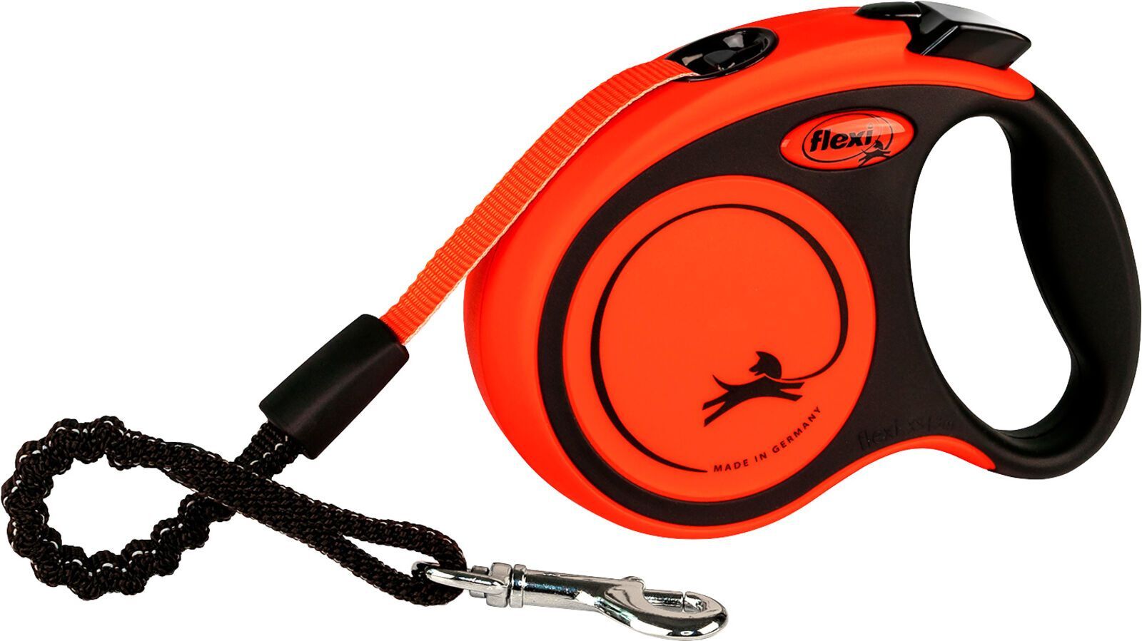 TRIXIE flexi XTREME, Gurt, XS: 3 m, schwarz / orange