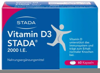 STADA Consumer Health Deutschland GmbH VITAMIN D3 STADA 2000 I.E. Kapseln 14,4 g 17579286