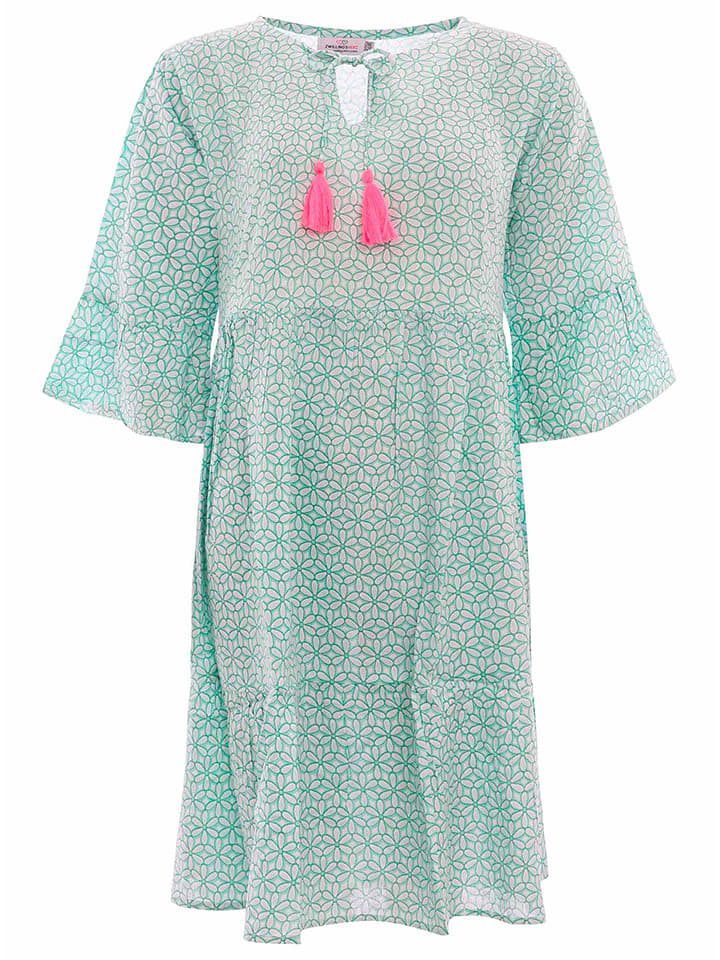 Zwillingsherz Kleid "Berta" in Mint - onesize